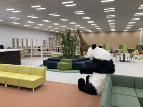 新宿ミライナタワー　リフレッシュルーム完成