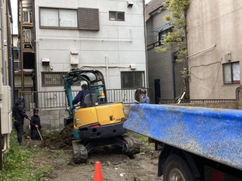 四つ木住宅基礎工事